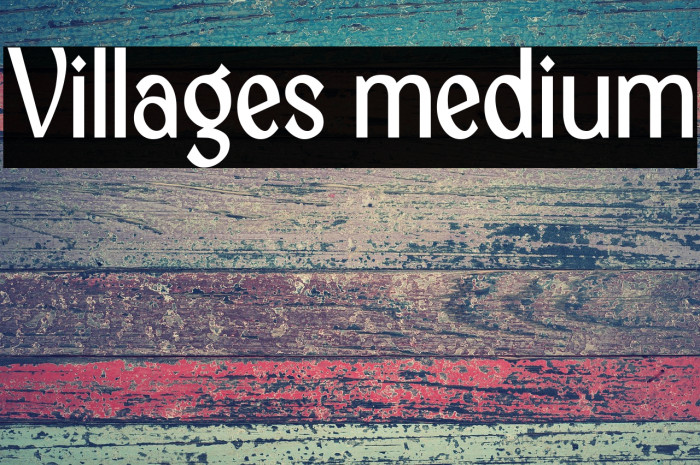 Villages medium Example 3