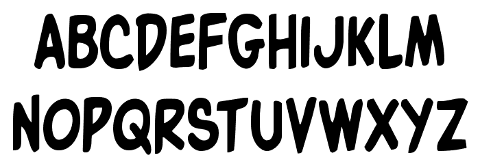 Villain Team-Up Condensed Font LOWERCASE