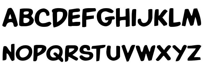 Villain Team-Up Expanded Font LOWERCASE