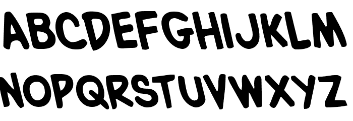 Villain Team-Up Leftalic Font LOWERCASE