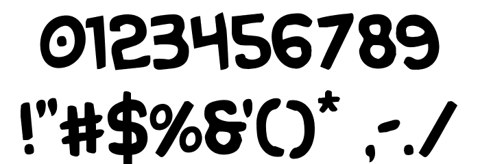 Villain Team-Up Rotated Font OTHER CHARS