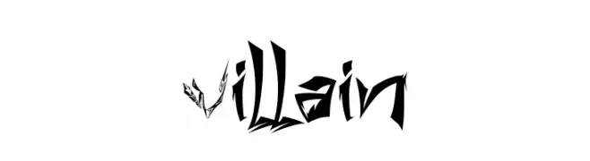 Villain  Fuentes Gratis Descargar