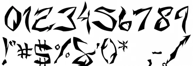 Villain Font OTHER CHARS