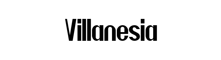 Villanesia  Descarca Fonturi Gratis