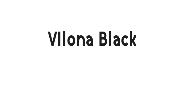 Vilona Black Logo
