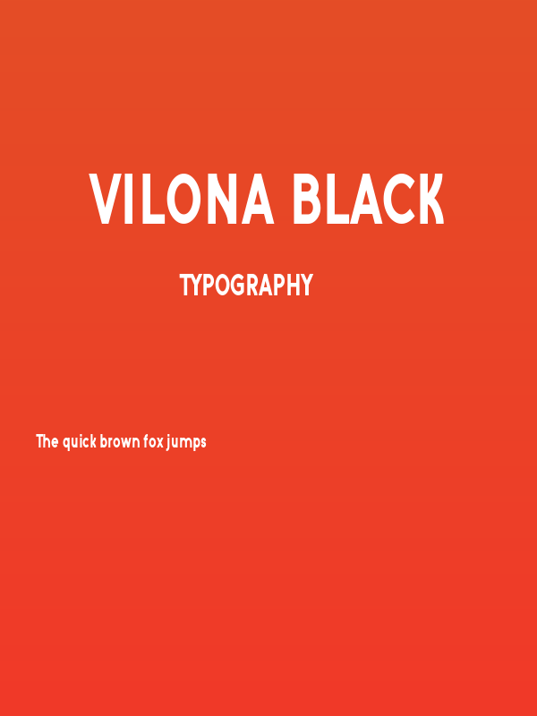 Vilona Black Poster