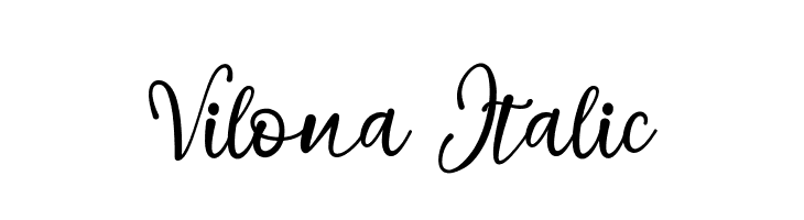 Vilona Italic  नि: शुल्क फ़ॉन्ट्स डाउनलोड