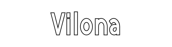 Vilona  免费字体下载