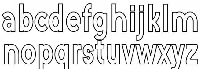 Vilona Font LOWERCASE