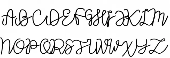Vilova Schriftart Groß