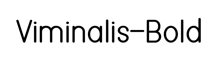 Viminalis-Bold  font caratteri gratis