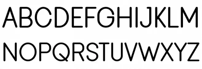 Viminalis-Bold 字体 大写