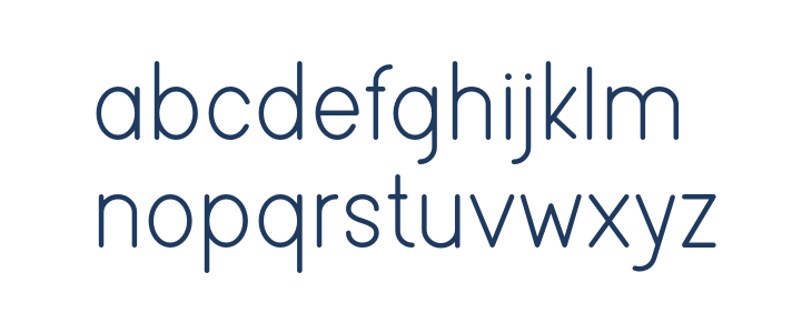 ViminalisRegular Lowercase