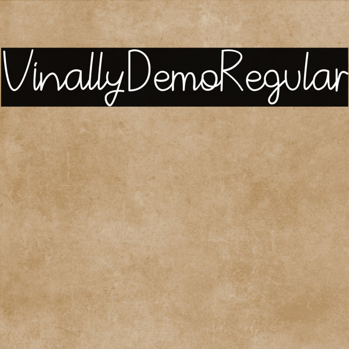 VinallyDemoRegular Example 3