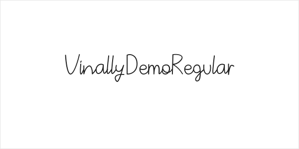 VinallyDemoRegular Logo