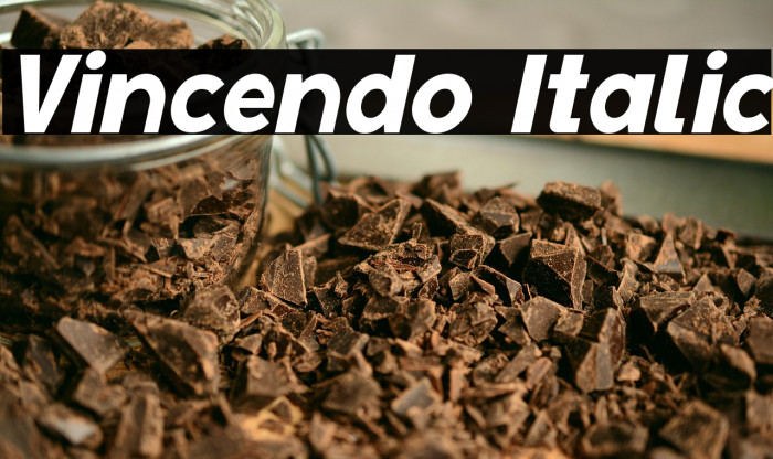 Vincendo Italic Example 1