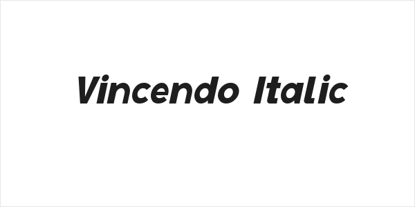 Vincendo Italic Logo