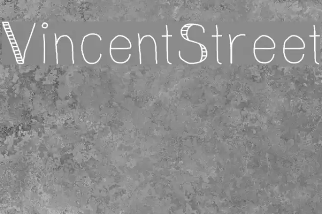 VincentStreet Font examples