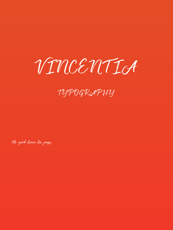 Vincentia Poster