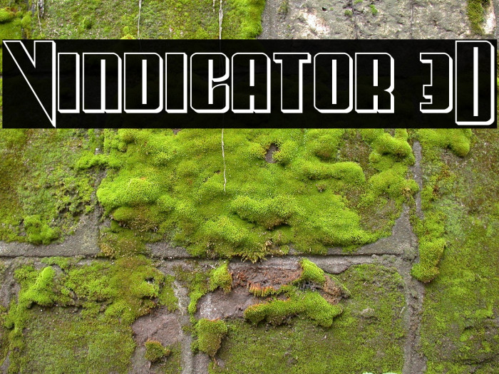 Vindicator 3D Fuentes examples