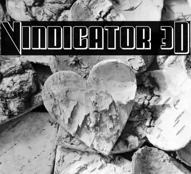 Vindicator 3D Fuentes examples
