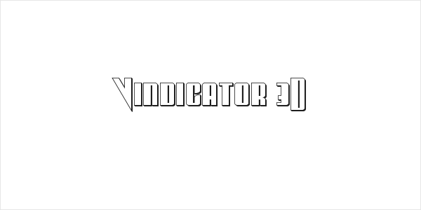 Vindicator 3D Logo