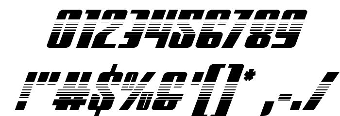 Vindicator Halftone Italic फ़ॉन्ट अन्य घर का काम