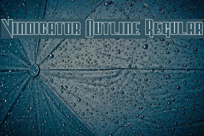 Vindicator Outline Regular Example 2
