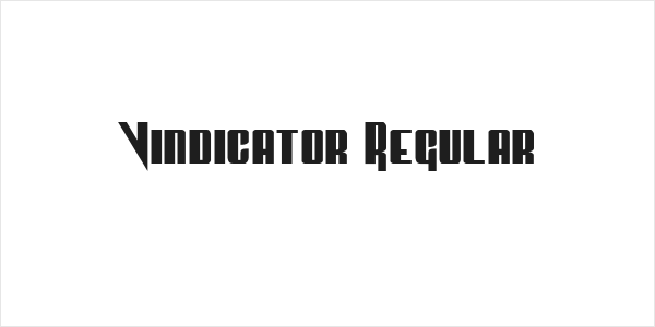 Vindicator Regular Logo