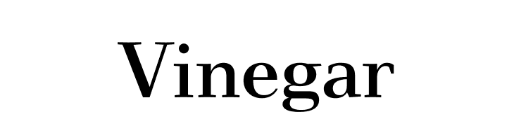 Vinegar  नि: शुल्क फ़ॉन्ट्स डाउनलोड