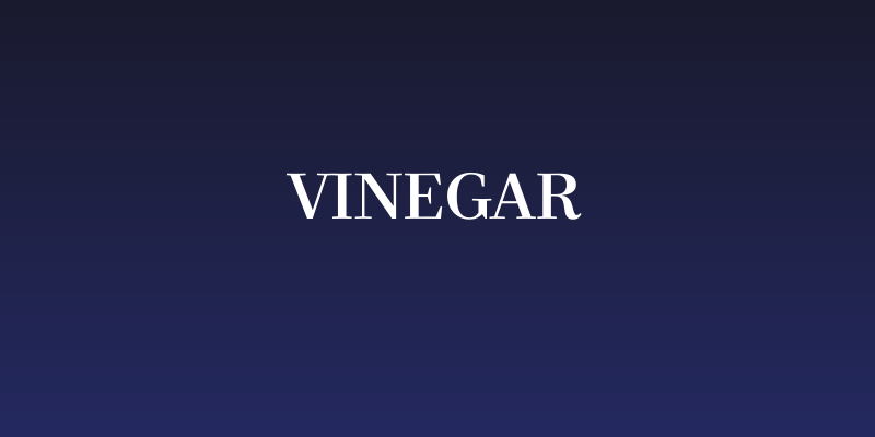 Vinegar Social Header
