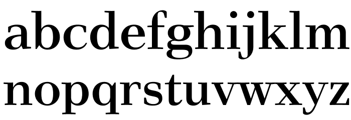 Vinegar Font LOWERCASE