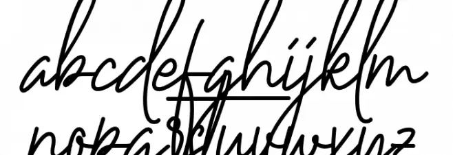 Vineland Demo フォント 小文字