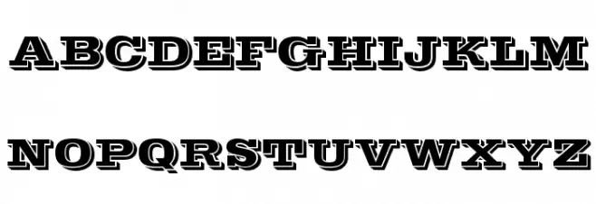 Vinera Font Litere mari