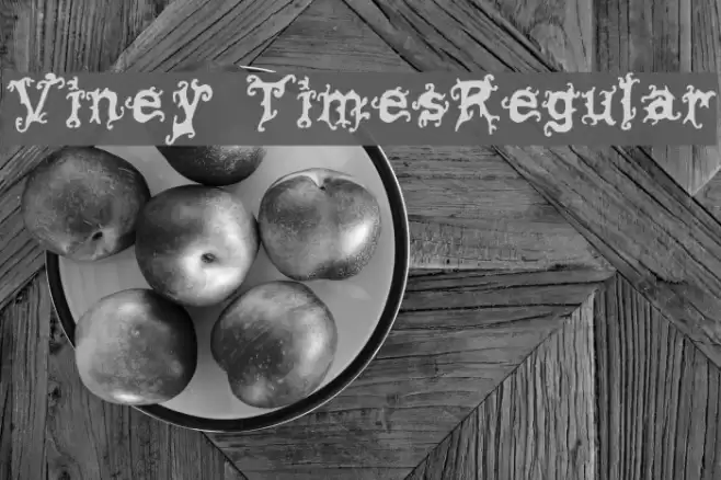 Viney TimesRegular Polices examples