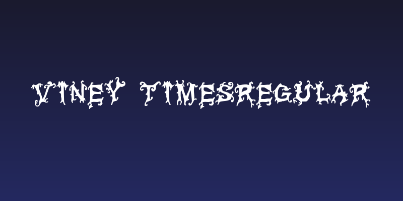 Viney TimesRegular Social Header