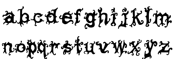 Viney TimesRegular Font LOWERCASE
