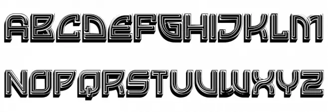 Vineyard Filled Regular Schriftart Groß