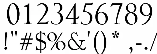 Vineyard Magazines Font OTHER CHARS