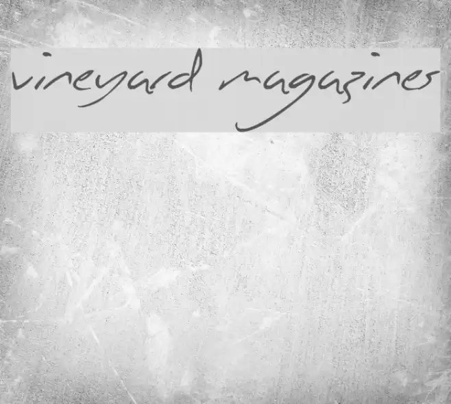 Vineyard Magazines Font examples