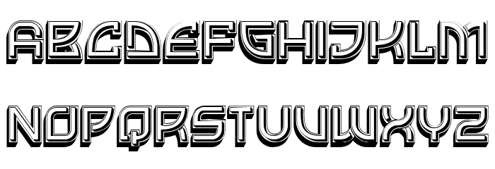 Vineyard Regular Font LOWERCASE