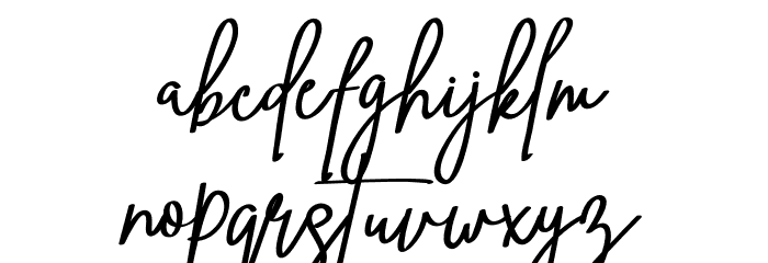 Ving Smith Font LOWERCASE