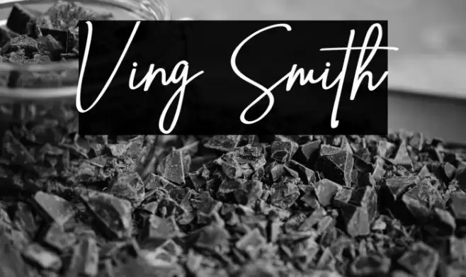 Ving Smith Font examples