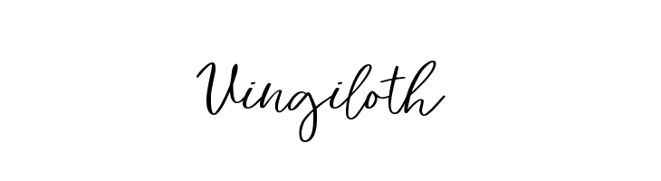Vingiloth  Descarca Fonturi Gratis