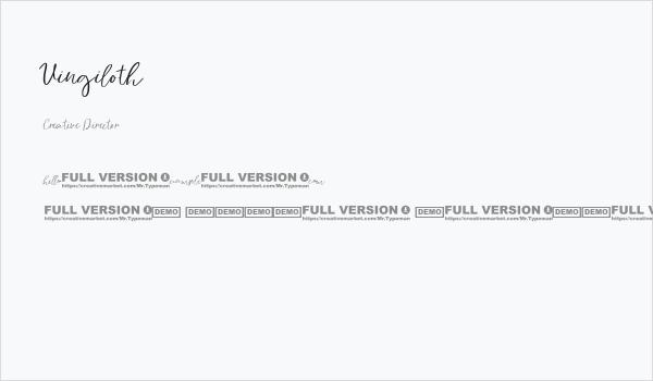 Vingiloth Business Card