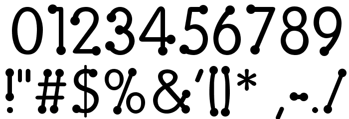 Vingy Normal Font OTHER CHARS