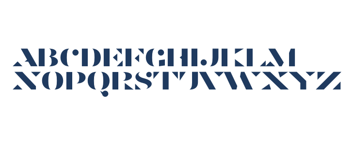 Vinho De Amora PERSONAL USE ONLY Stencil Lowercase