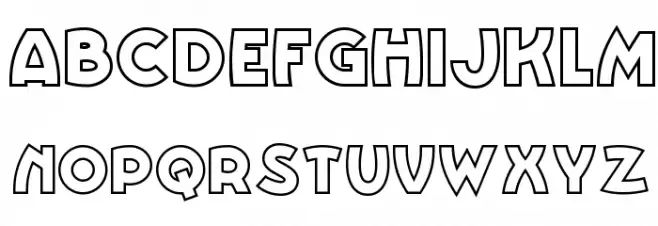 Vinnie BoomBah NF Font LOWERCASE