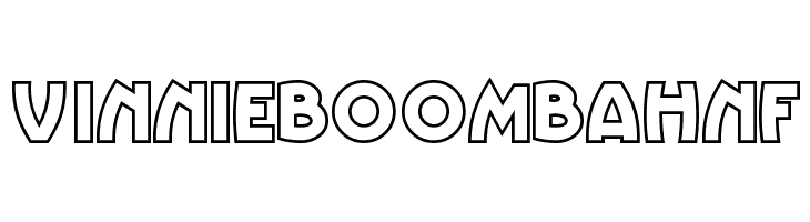 VinnieBoomBahNF フォント