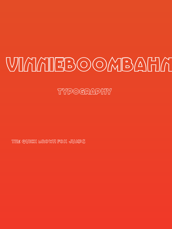 VinnieBoomBahNF Poster